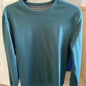 Van Heusen Green Crewneck Sweater